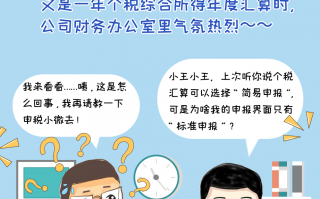 个税综合所得汇算之“标准申报”，你会用吗?