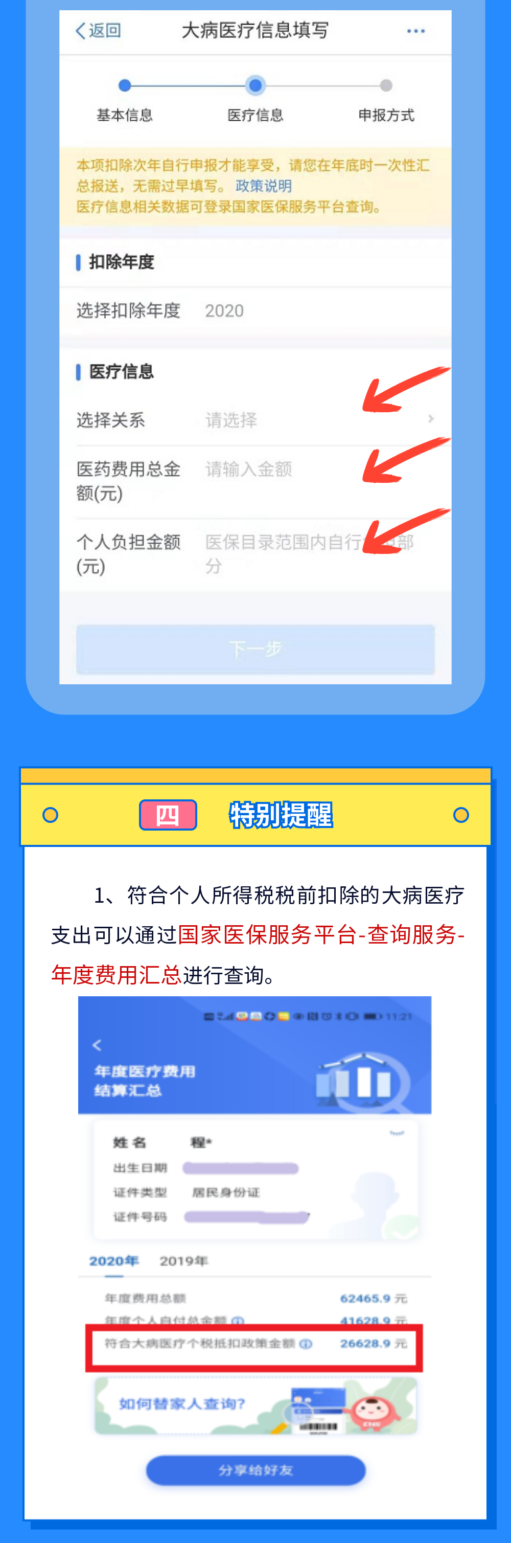 大病医疗专项附加扣除如何办理？-第3张图片-读税-人人读懂税